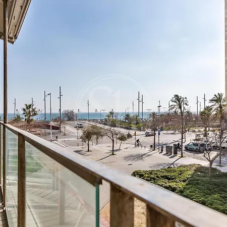 Beachfront With Terrace For 8 *