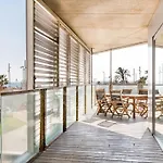 Beachfront With Terrace For 8 Apartment *